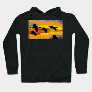 Flock at Dawn Hoodie